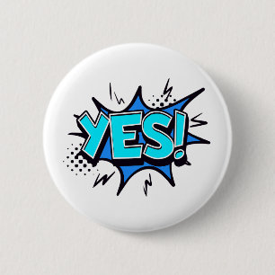 Rond 5 Cm Badge OUI