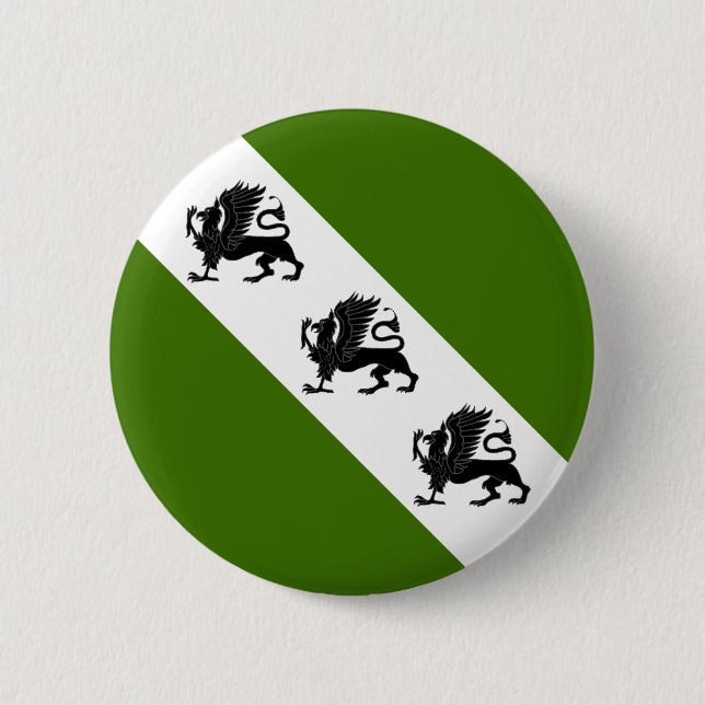 Rond 5 Cm Badge Populace du canton de Gryphonwald (Devant)