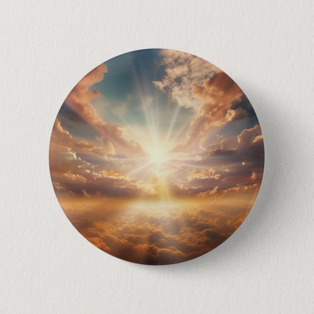 Rond 5 Cm Badge ronde du Ciel 6cm (Devant)