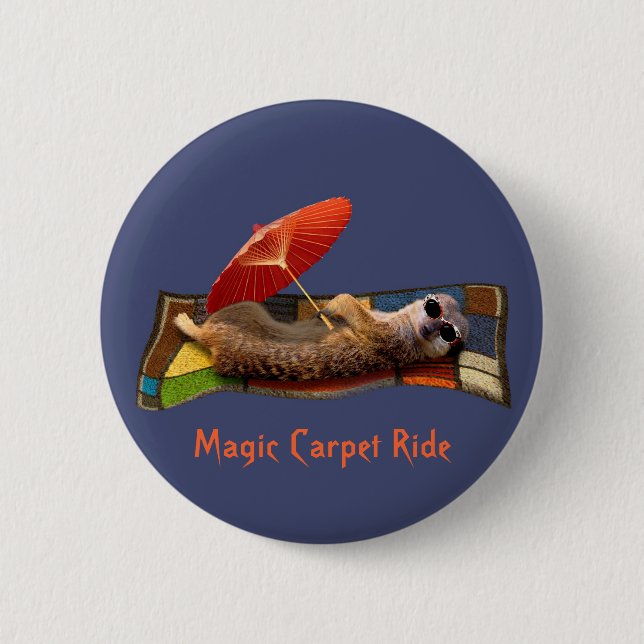 Rond 5 Cm Badge Tapis Magique (Devant)