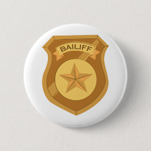 Rond 5 Cm Bailiff Badge