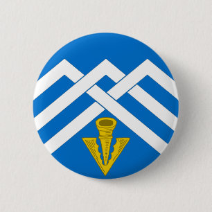 Rond 5 Cm Baronnie de Terra Pomaria populace badge Button