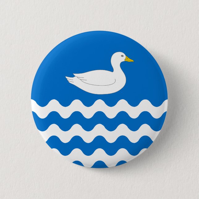 Rond 5 Cm Barony of An Dubhaigeainn Populace Badge (Devant)