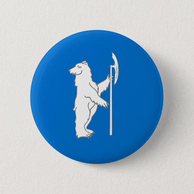 Rond 5 Cm Barony of Bjornsborg Badge Populace (Devant)
