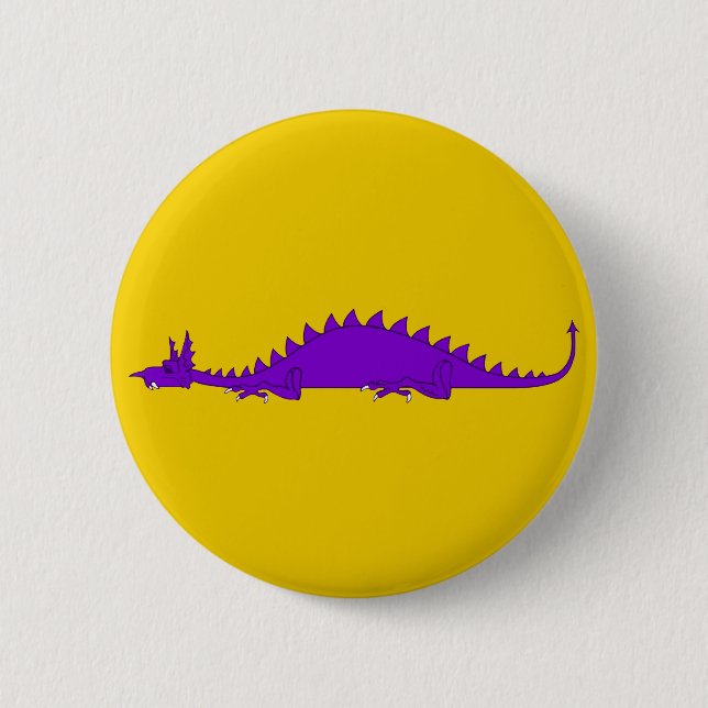 Rond 5 Cm Barony of Dragonsspine populace badge Button (Devant)