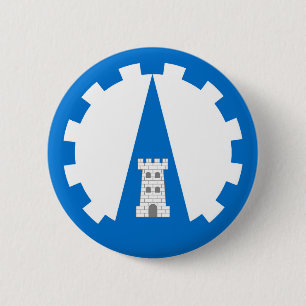 Rond 5 Cm Barony of Dreiburgen Populace Badge