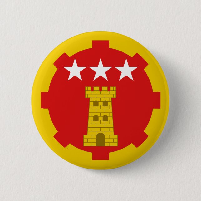 Rond 5 Cm Barony of Southron Gaard Populace Badge (Devant)