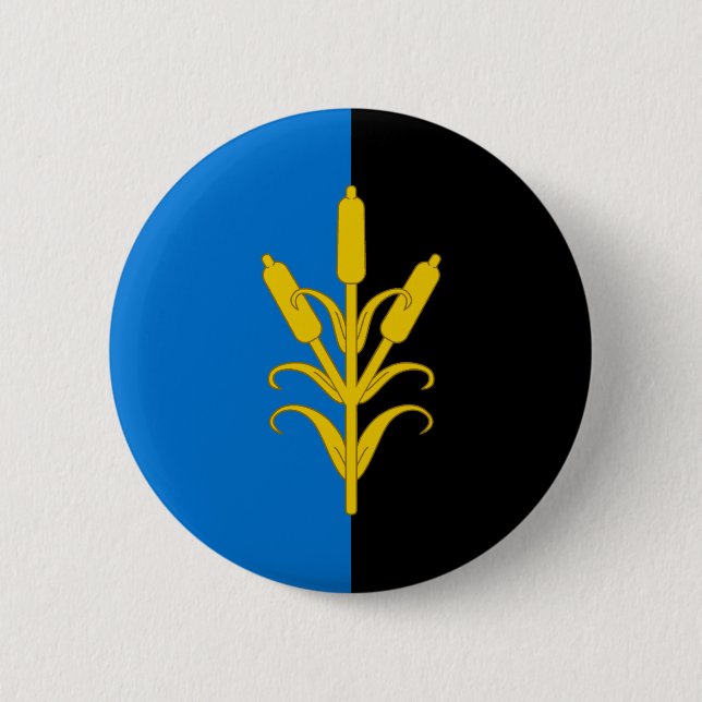 Rond 5 Cm Bonnet de Saint-Sin's Bog Populace Badge (Devant)
