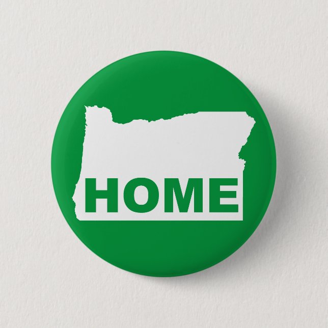 Rond 5 Cm Bouton Badge Épingle de Washington Maison Loin de  (Devant)