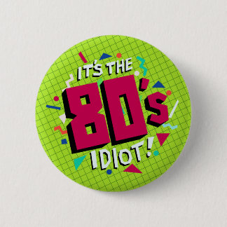 Rond 5 Cm C'est les années 80 ! badge oingo boingo