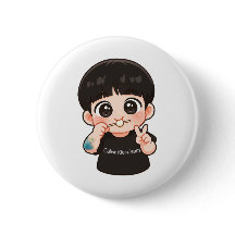 Chibi Music Pin – Golden Era Inspired Badge