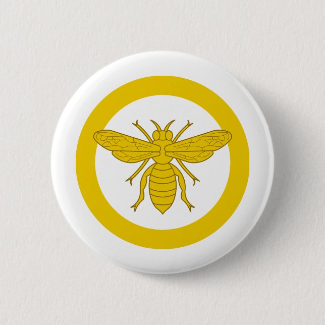 Rond 5 Cm Comté de Marion Glen Populace Badge (Devant)