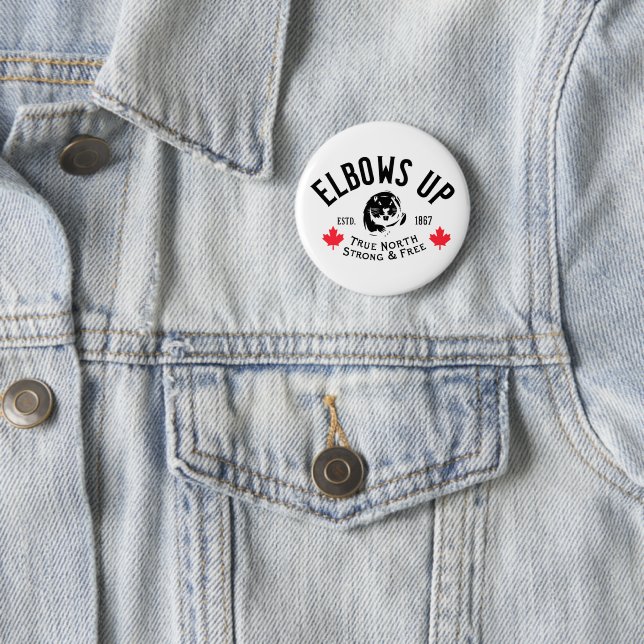 Rond 5 Cm Des Coudes ! Badge (En situation)
