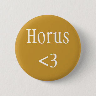 Rond 5 Cm Dieu égyptien - Horus <3 badge