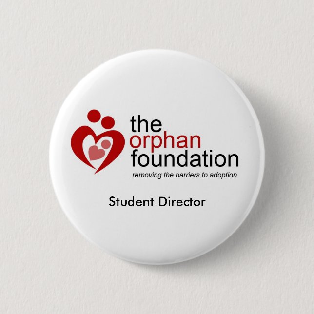 Rond 5 Cm Directeur Badge d'étudiant (Devant)