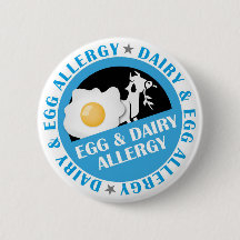 Egg and Dairy Allergy Badge