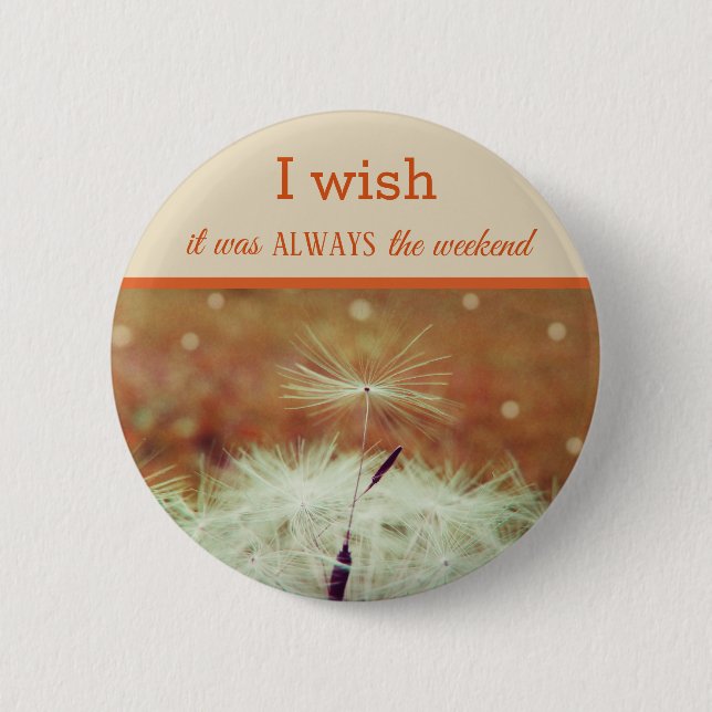 Rond 5 Cm Faire un badge de dandilion de souhait (Devant)