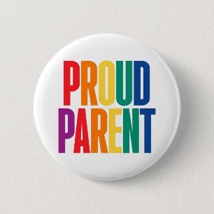 Rond 5 Cm Fier Parent. Badge
