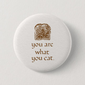 Rond 5 Cm Handwritten Bread Badge – A Cozy Design for Foodie