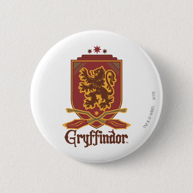 Rond 5 Cm Harry Potter | Gryffindor Badge QUIDDITCH™ (Devant)