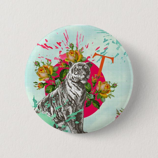Rond 5 Cm "Je m'étais attendu à ce que vous" badge (Devant)
