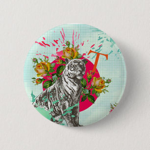 Rond 5 Cm "Je m'étais attendu à ce que vous" badge