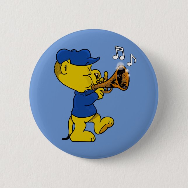 Rond 5 Cm Le Rumpus Musical de Ferald ! Badge (Devant)