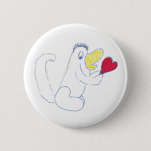 Rond 5 Cm Love Bug Round Badge
