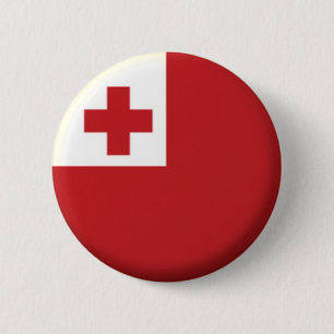 ROND 5 CM NEUF !! - BADGE À ÉPINGLE TONGA