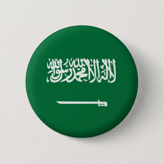 ROND 5 CM NOUVEAU ! ! - BADGE DE RETOUR DU NIP DE L'ARABIE S (Devant)