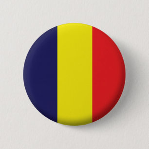 ROND 5 CM NOUVEAU ! ! - BADGE DE RETOUR DU NIP DE TCHAD