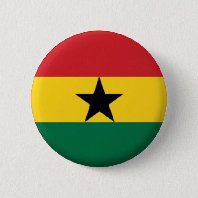 ROND 5 CM NOUVEAU ! ! - BADGE DE RETOUR DU NIP GHANA (Devant)