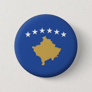 ROND 5 CM NOUVEAU ! ! - BADGE DE RETOUR DU NIP KOSOVO