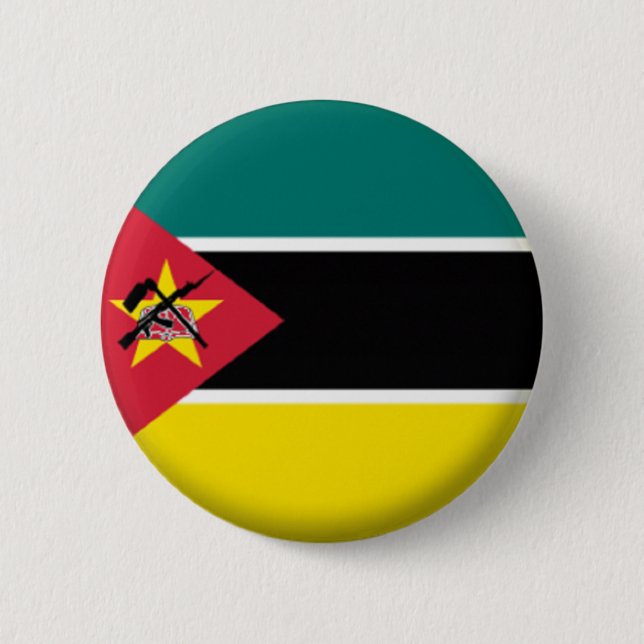 ROND 5 CM NOUVEAU ! ! - BADGE DE RETOUR DU NIP MOZAMBIQUE (Devant)