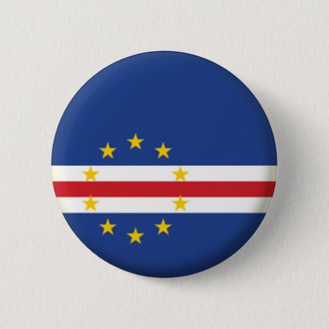ROND 5 CM NOUVEAU ! ! - CAPE VERDE BADGE DE RETOUR DU NIP (Devant)