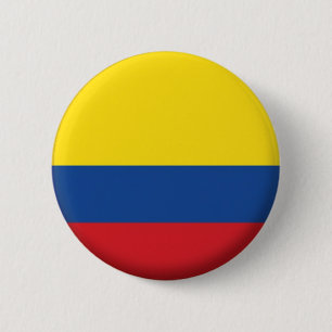 ROND 5 CM NOUVEAU ! ! - COLOMBIE BADGE DE RETOUR DU NIP