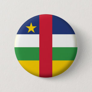ROND 5 CM NOUVEAU ! - RÉPUBLIQUE CENTRAFRICAINE - BADGE DE R