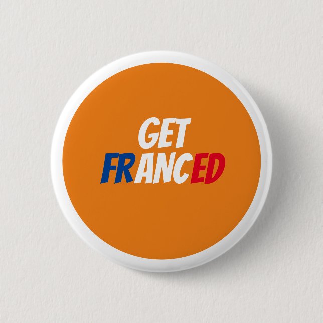 Rond 5 Cm Obtenir un Badge Francé (Devant)