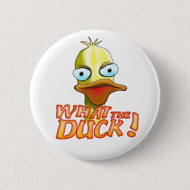 Rond 5 Cm Quel canard ! Badge (Devant)