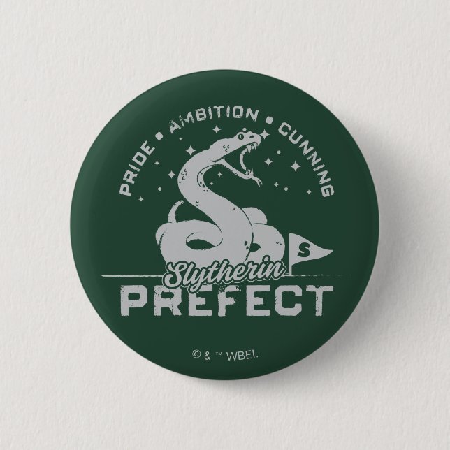 Rond 5 Cm SLYTHERIN™ - Badge Préfet (Devant)