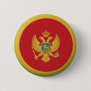 ROND 5 CM TOUT NOUVEAU ! ! - BADGE DE RETOUR DU NIP MONTÉNÉG