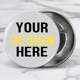 Rond 7,6 Cm Badge personnalisé Badge personnalisé Créez votre 