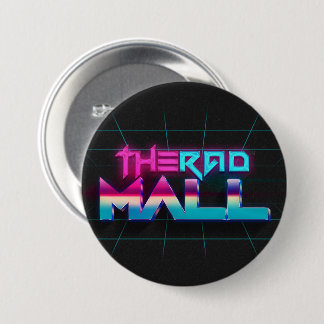 Rond 7,6 Cm Le centre commercial Rad "Wave 5" 3po. Badge