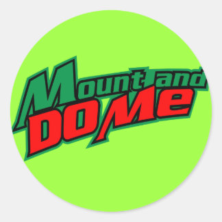 Rond 7,95 $ Montez et faites-moi Sticker (20 pack)