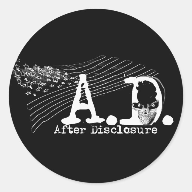 Rond A.D. Après Divulgation - Sticker (Devant)