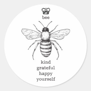 Rond Abeille-toi Sticker