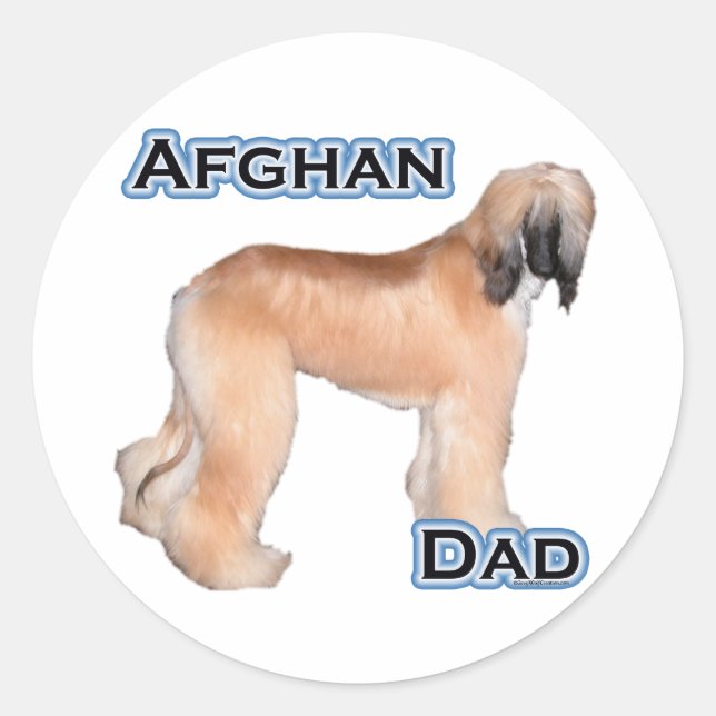 Rond Afghan Dad 4 - Sticker (Devant)
