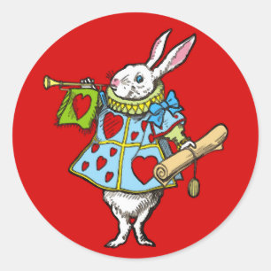 Rond Alice au pays des merveilles ~ Sticker Coeur du la