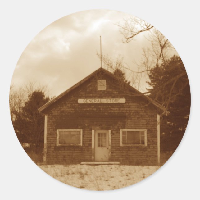 Rond Ancien magasin général - Sticker (Devant)