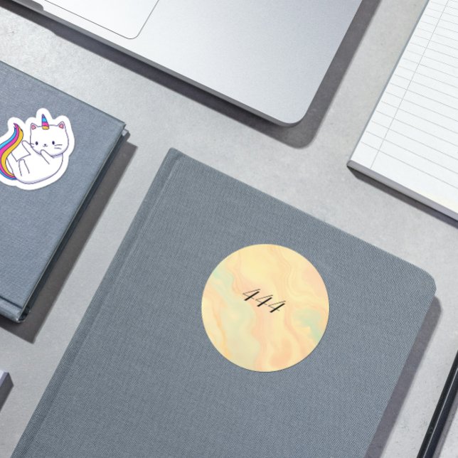 Rond Angel numéro 444 Sticker (Créateur téléchargé)